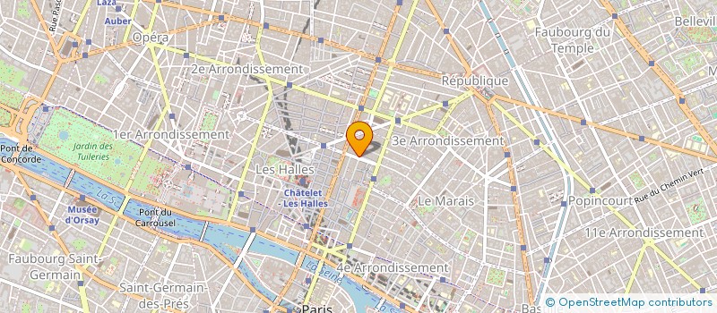 localisation de l'entreprise NEUF MARKET  PARIS