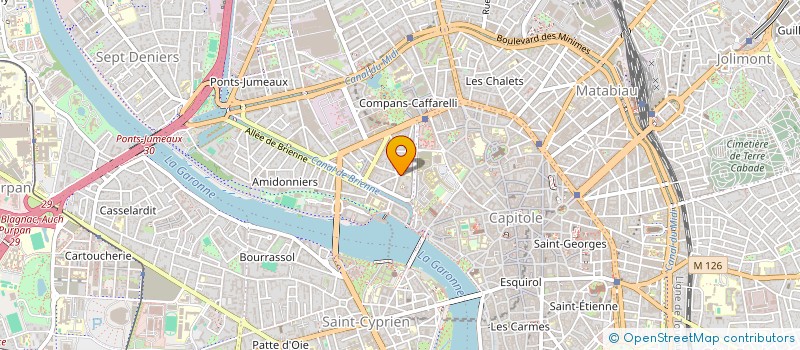 localisation de l'entreprise NEUF PRODUCTION à TOULOUSE