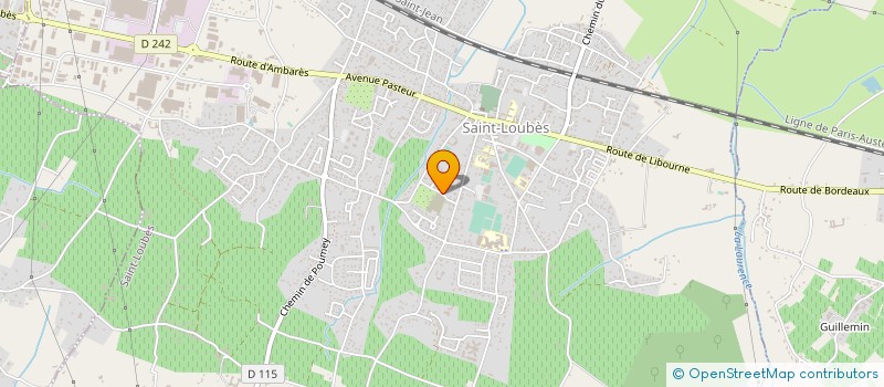 localisation de l'entreprise NEUF RENO DECO à SAINT-LOUBES