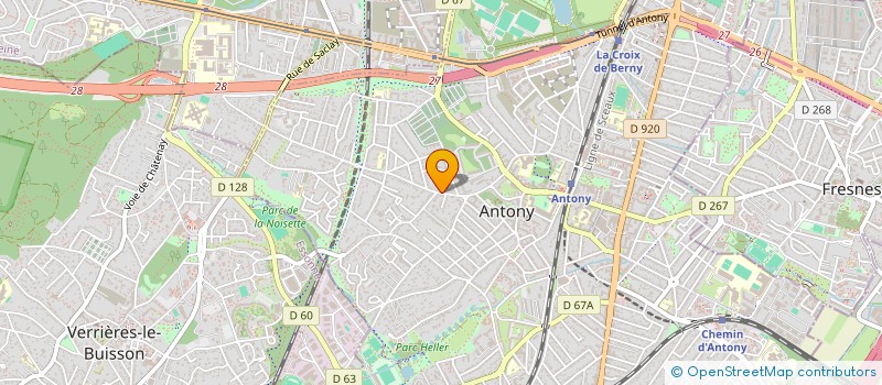 localisation de l'entreprise NEUF & RENOV BATIMENT à ANTONY
