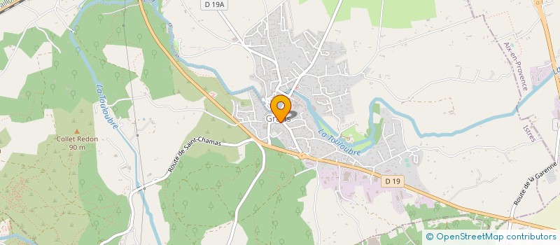 localisation de l'entreprise NEUF & RENOV HABITAT GRANS  GRANS