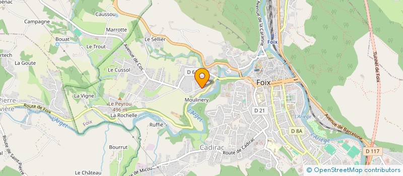 localisation de l'entreprise NEUF & RENOVATION à FOIX