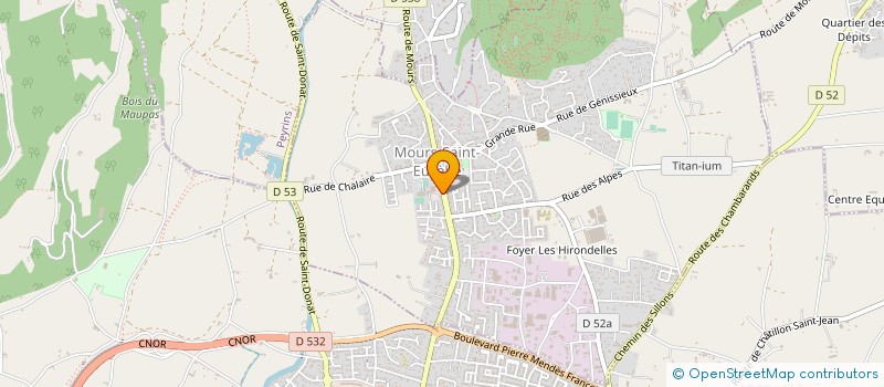localisation de l'entreprise NEUF TROIS QUART à MOURS-SAINT-EUSEBE