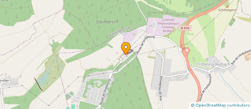 localisation de l'entreprise NEUFCARREAU  FAULQUEMONT