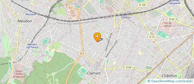 localisation de l'entreprise NEUGEBAUER à CLAMART