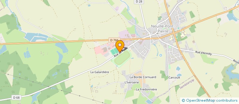 localisation de l'entreprise NEUILLIK  NEUILLE-PONT-PIERRE