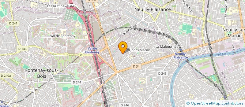 localisation de l'entreprise NEUILLY à LE PERREUX-SUR-MARNE