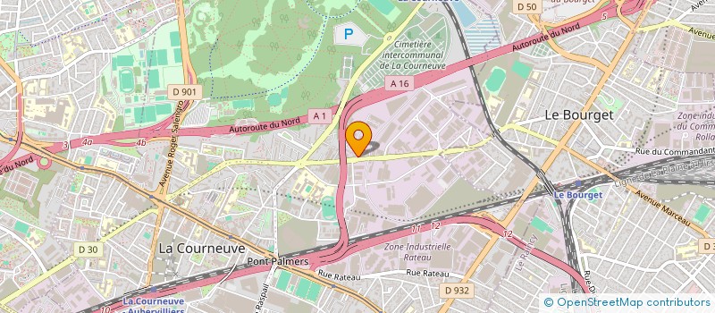 localisation de l'entreprise NEUILLY CACHER STORES à LA COURNEUVE
