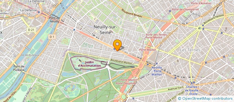 localisation de l'entreprise NEUILLY CITY BEAUTY à NEUILLY-SUR-SEINE