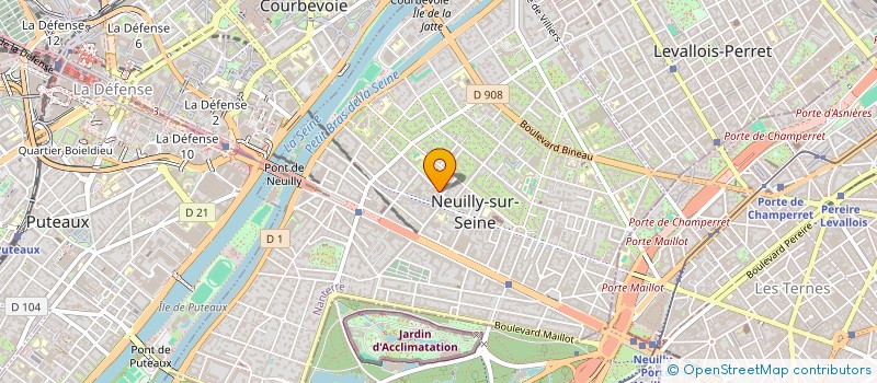 localisation de l'entreprise NEUILLY CONSTRUCTION à NEUILLY-SUR-SEINE