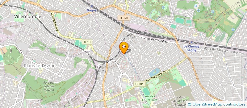 localisation de l'entreprise NEUILLY DIESEL POIDS LOURDS à NEUILLY-SUR-MARNE