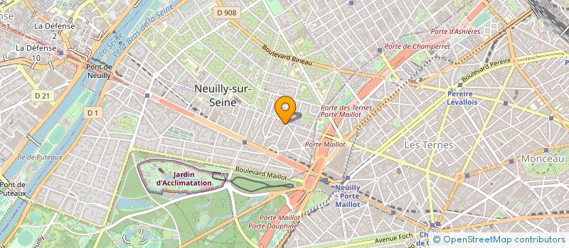 localisation de l'entreprise NEUILLY DISTRIBUTION à NEUILLY-SUR-SEINE