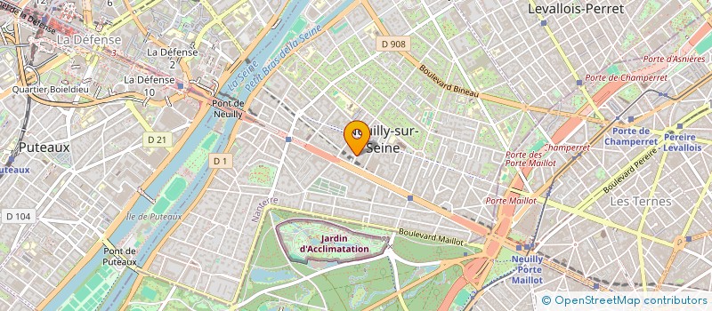 localisation de l'entreprise NEUILLY ECHECS à NEUILLY-SUR-SEINE
