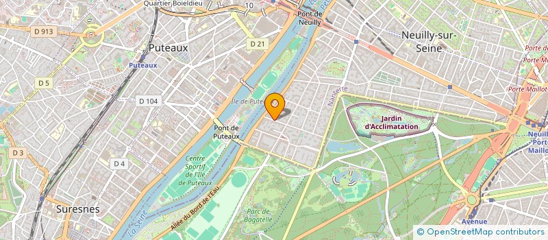 localisation de l'entreprise NEUILLY EXPERTISE COMPTABLE à NEUILLY-SUR-SEINE