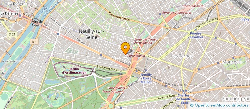 localisation de l'entreprise NEUILLY JOAILLERIE à NEUILLY-SUR-SEINE