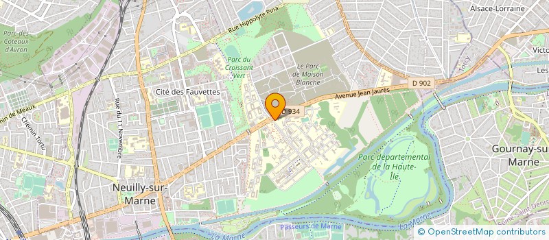 localisation de l'entreprise NEUILLY LA POINTE à NEUILLY-SUR-MARNE