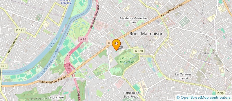 localisation de l'entreprise NEUILLY - LECLERC à RUEIL-MALMAISON