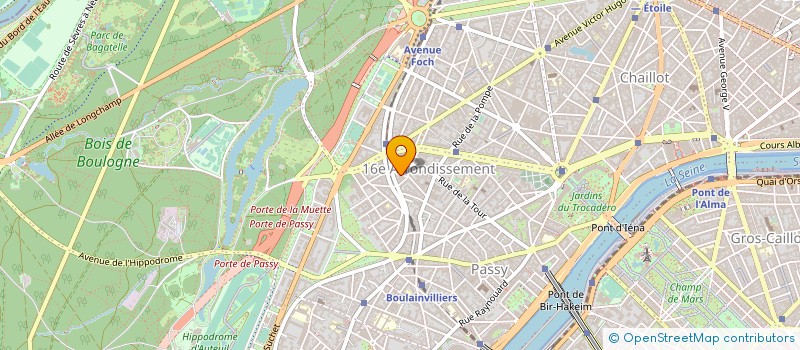 localisation de l'entreprise NEUILLY LIMOUSINE SERVICE  PARIS