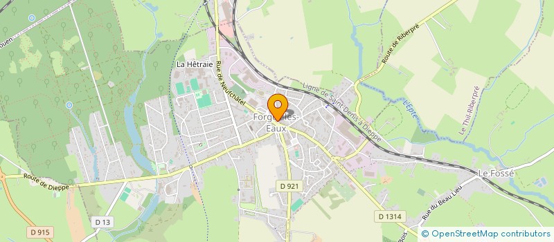 localisation de l'entreprise NEUILLY LIVRES à FORGES-LES-EAUX