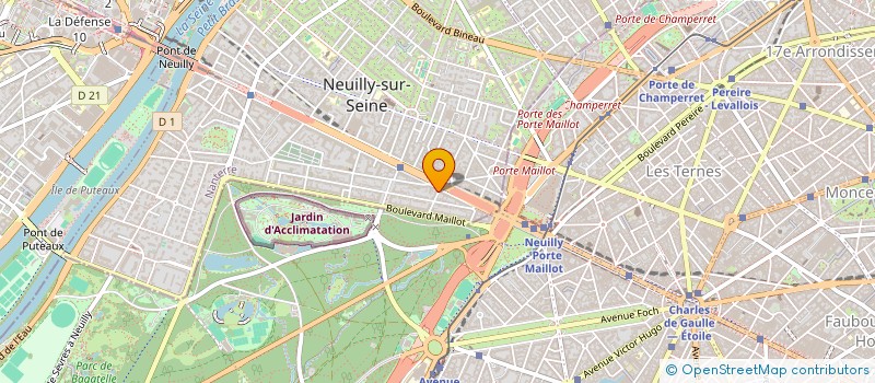 localisation de l'entreprise NEUILLY MARKET à NEUILLY-SUR-SEINE