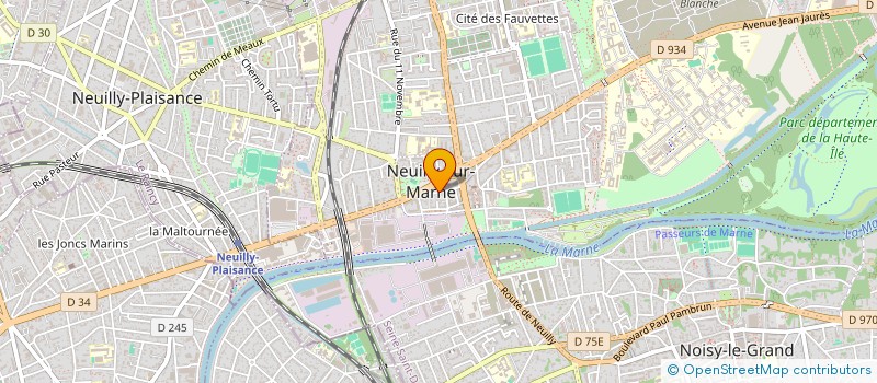 localisation de l'entreprise NEUILLY NOISY NOTAIRES à NEUILLY-SUR-MARNE