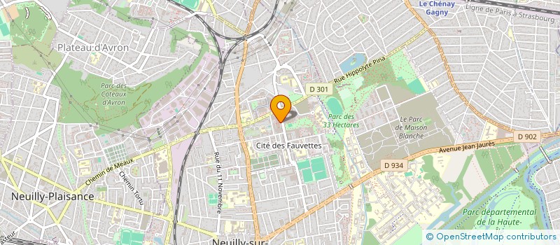 localisation de l'entreprise NEUILLY NUMERIQUE à NEUILLY-SUR-MARNE