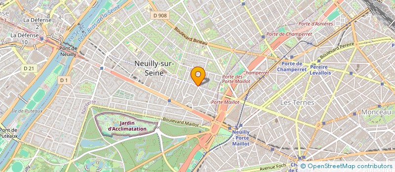 localisation de l'entreprise NEUILLY PLACEMENTS CONSEILS à NEUILLY-SUR-SEINE