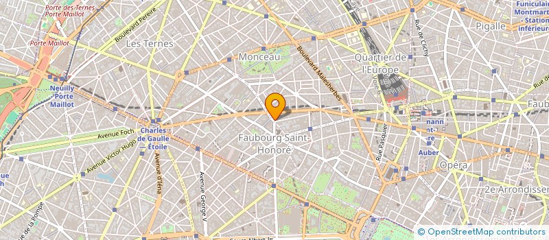 localisation de l'entreprise NEUILLY PLAISANCE - FOCH  PARIS