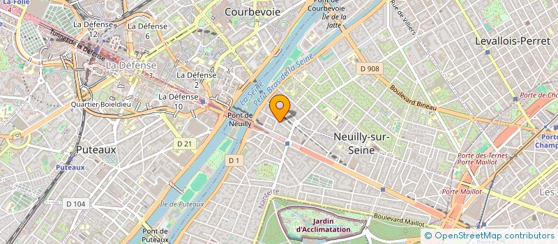 localisation de l'entreprise NEUILLY PRESSING à NEUILLY-SUR-SEINE