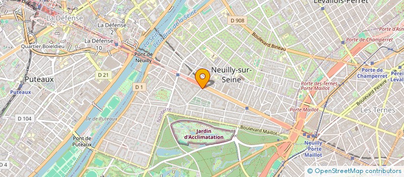 localisation de l'entreprise NEUILLY PRESSING à NEUILLY-SUR-SEINE