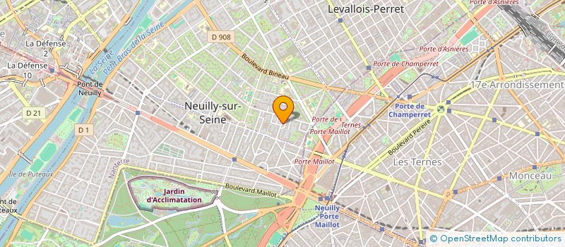 localisation de l'entreprise NEUILLY REALTORS à NEUILLY-SUR-SEINE