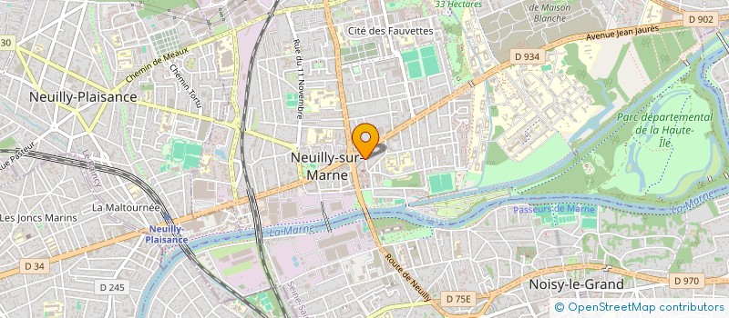 localisation de l'entreprise NEUILLY RETRAITE à NEUILLY-SUR-MARNE