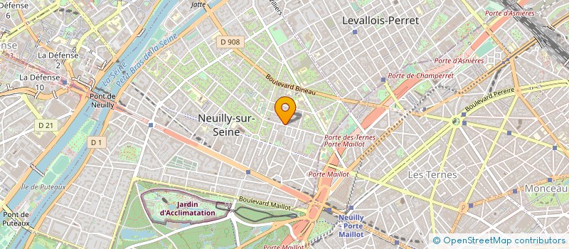 localisation de l'entreprise NEUILLY-SUR-SEINE TAEKWONDO/MMA CLUB à NEUILLY-SUR-SEINE