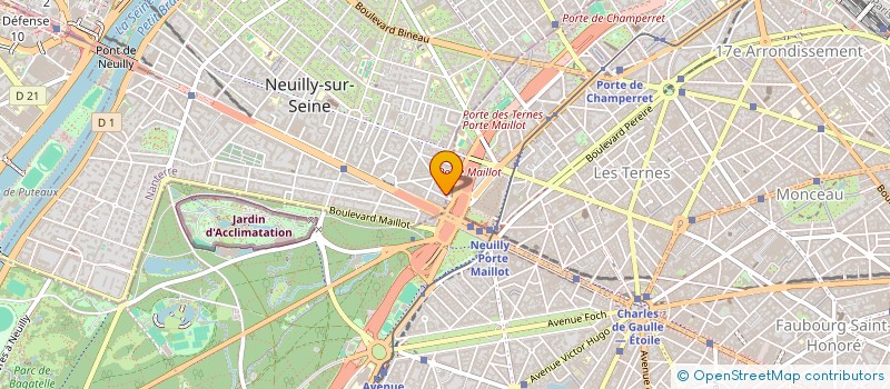 localisation de l'entreprise NEUILLY TRAITEUR à NEUILLY-SUR-SEINE