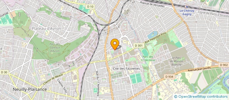 localisation de l'entreprise NEUILLYS à NEUILLY-SUR-MARNE