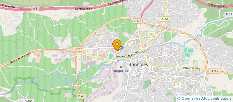 localisation de l'entreprise NEUMULLER  BRIGNOLES