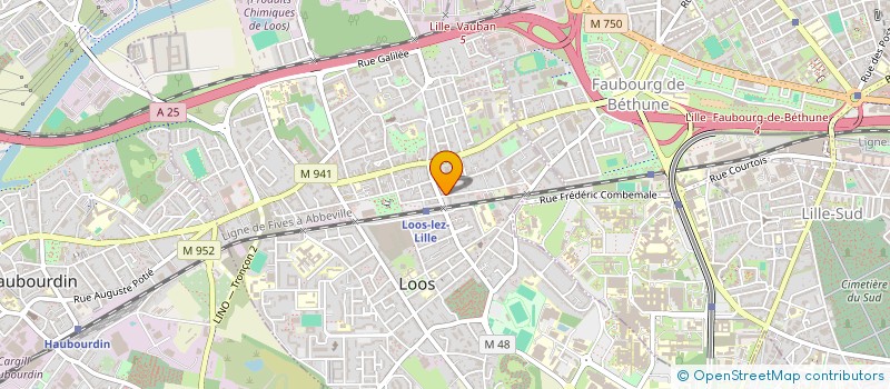 localisation de l'entreprise NEUNEUIL  LOOS