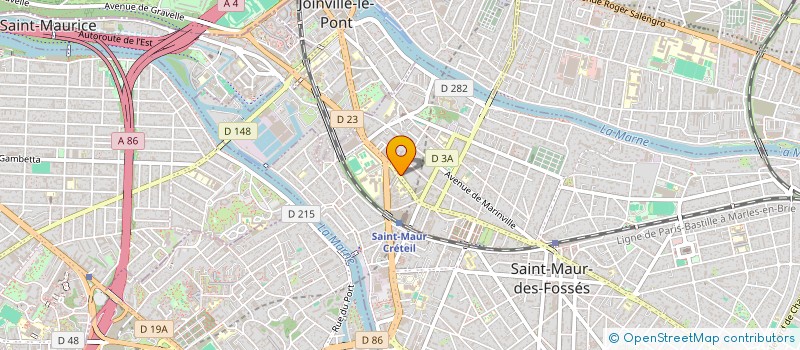 localisation de l'entreprise NEURA à SAINT-MAUR-DES-FOSSES