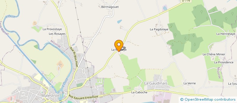 localisation de l'entreprise NEURACT à MISSIRIAC