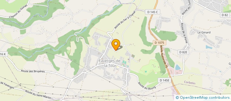 localisation de l'entreprise NEURALBIM LAB  FAVERGES-DE-LA-TOUR