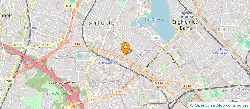 localisation de l'entreprise NEURISENSE  SAINT-GRATIEN