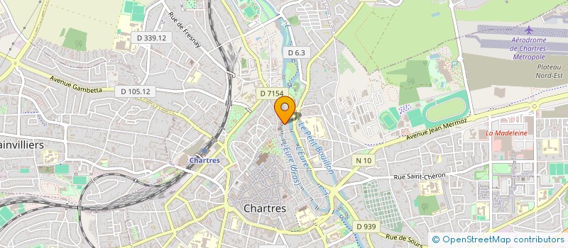 localisation de l'entreprise NEURO+ à CHARTRES