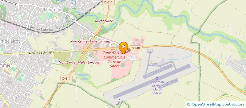 localisation de l'entreprise NEURO ACTIVE  NIORT