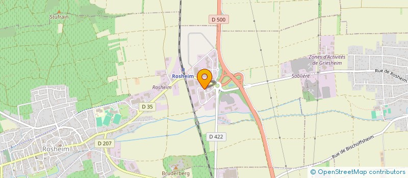 localisation de l'entreprise NEURO BALANCE INSTITUT SASU  ROSHEIM