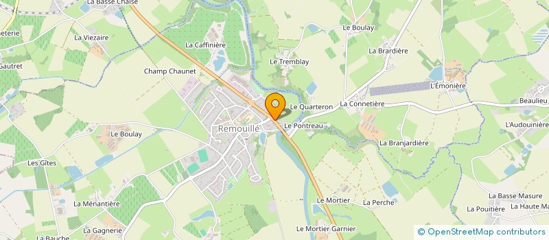 localisation de l'entreprise NEURO CAP  REMOUILLE