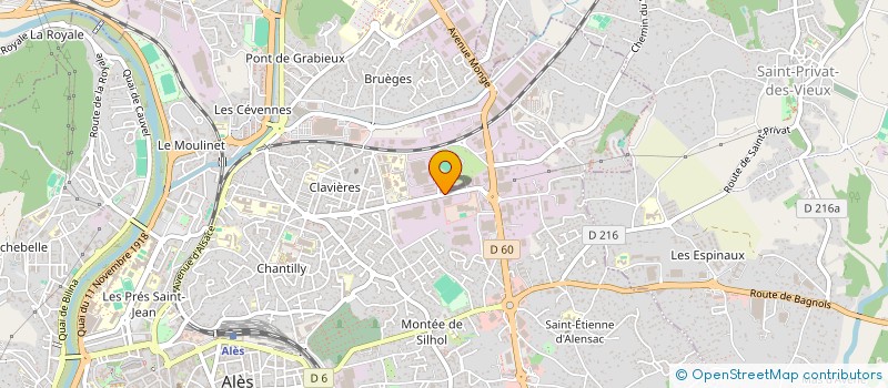localisation de l'entreprise NEURO & CO ALES à ALES