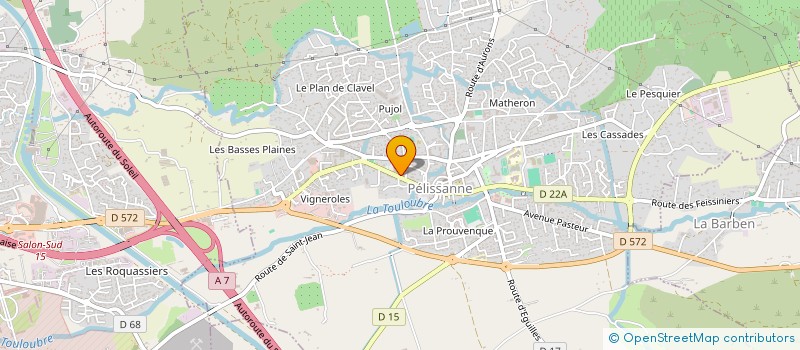 localisation de l'entreprise NEURO-TEAM  PELISSANNE