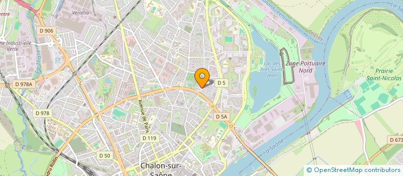 localisation de l'entreprise NEURO VIE  CHALON-SUR-SAONE