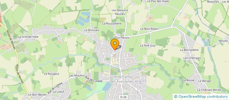 localisation de l'entreprise NEURODIV UN  GRANDCHAMP-DES-FONTAINES