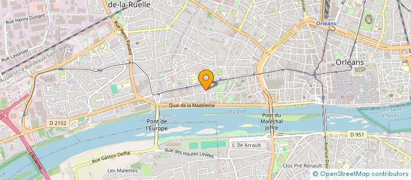 localisation de l'entreprise NEUROFEEDBACK VAL DE LOIRE à ORLEANS